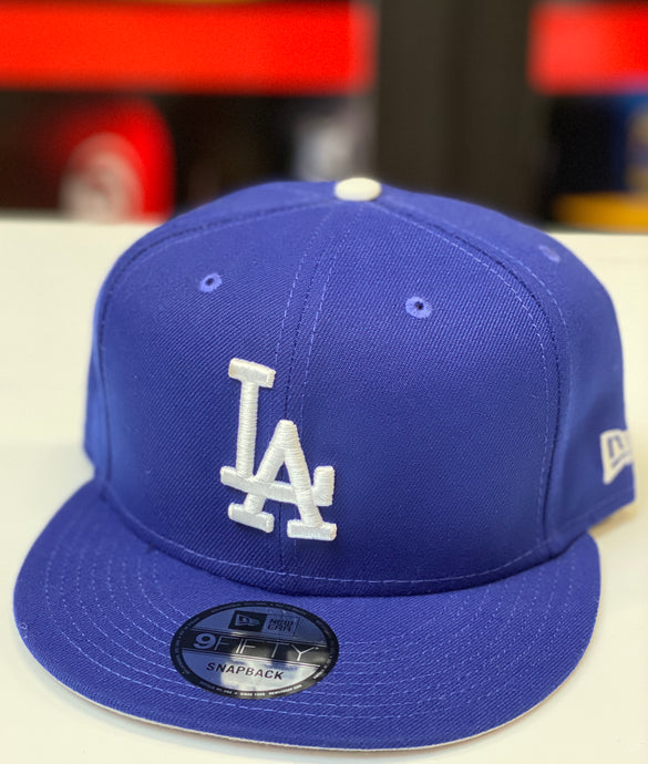 LA DODGERS BLUE AND WHITE SNAPBACK