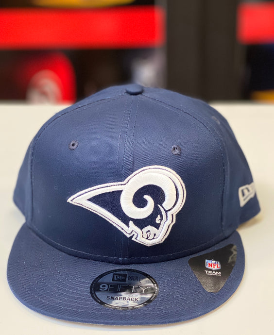 LA RAMS NAVY BLUE SNAPBACK